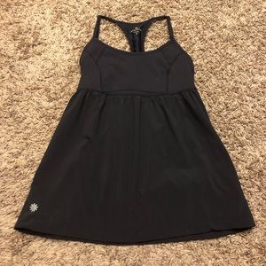 Athleta Black Tank with built in bra